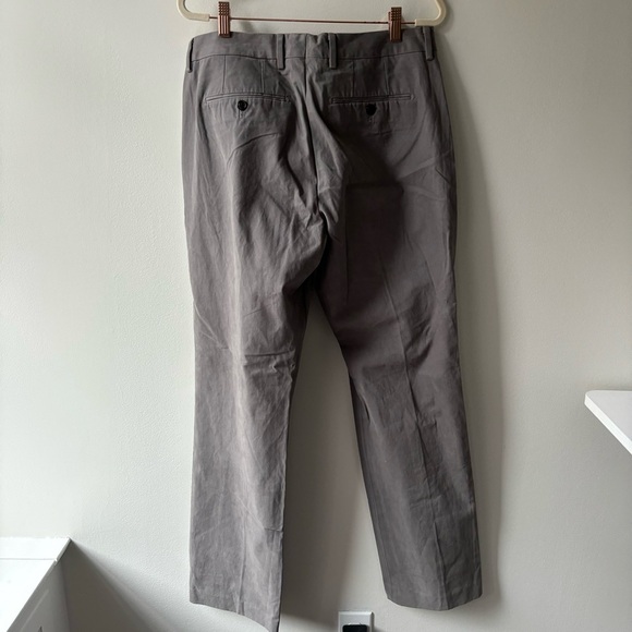Bonobos Smoked Pear Gray Straight leg Chinos Sz 32/32 - Picture 2 of 6